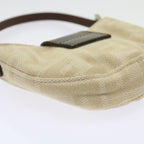 FENDI Zucca Canvas Mini Mamma Baguette Hand Bag Beige Brown64795