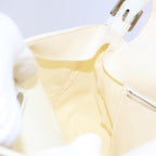 FENDI Mamma Baguette Shoulder Bag Nylon White64877