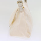 FENDI Mamma Baguette Shoulder Bag Nylon White64877