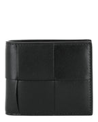 Bottega Veneta Mens Intrecciato Bifold Wallet