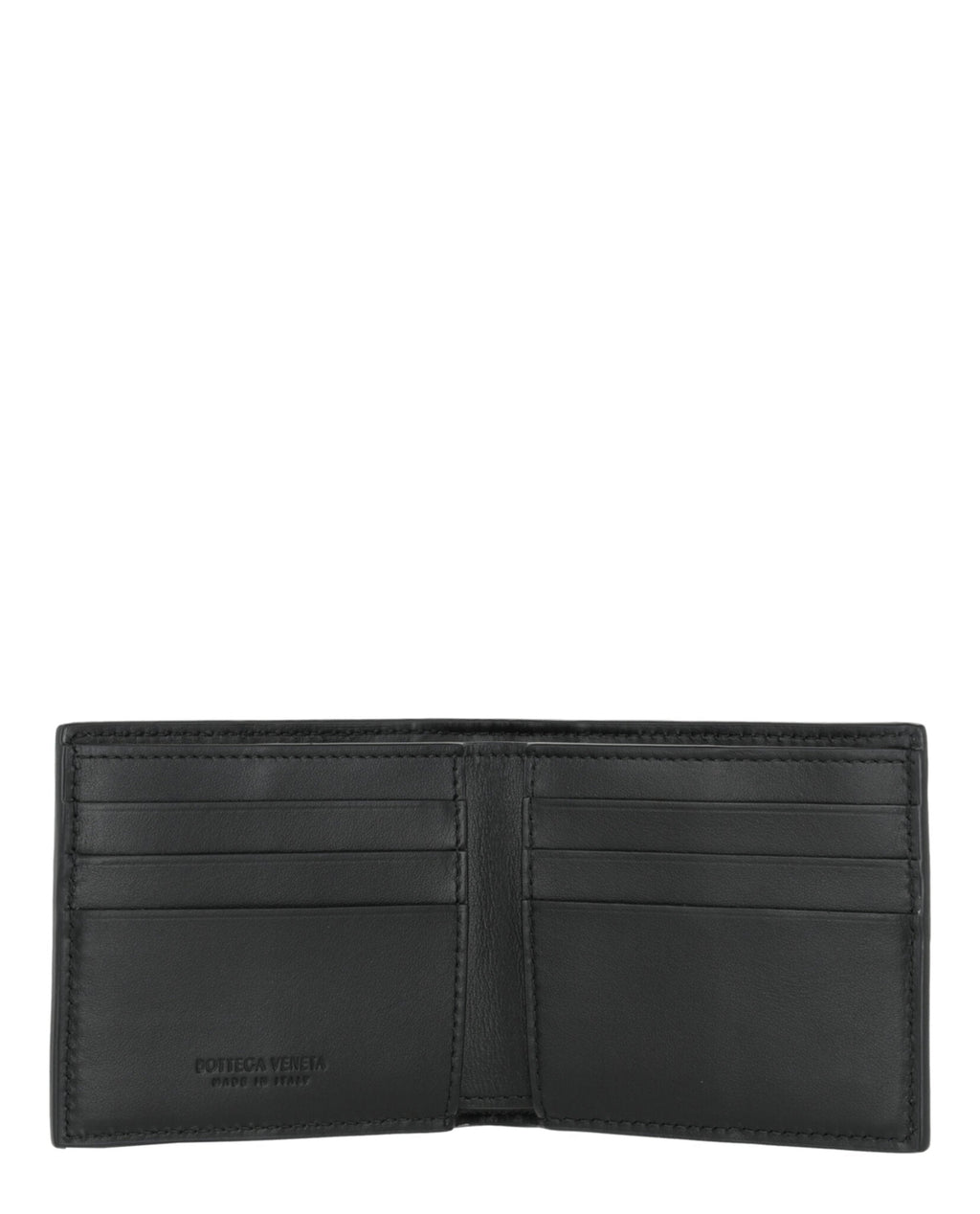 Bottega Veneta Mens Intrecciato Bifold Wallet