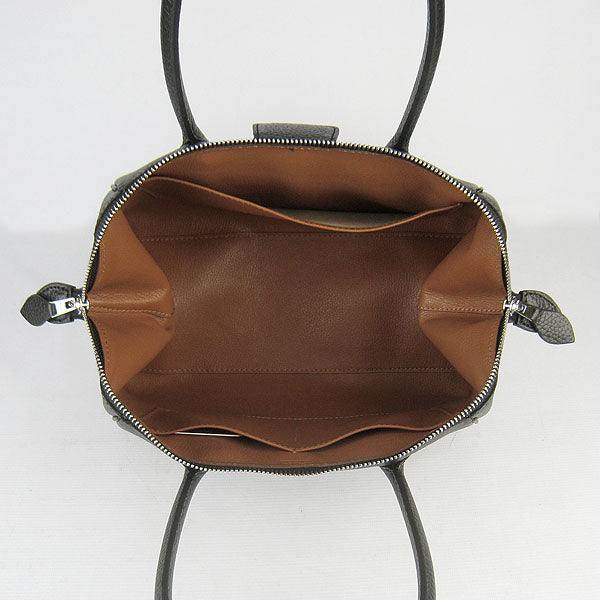 Hermes Paris Bombay Victoria Handbag H2806 black