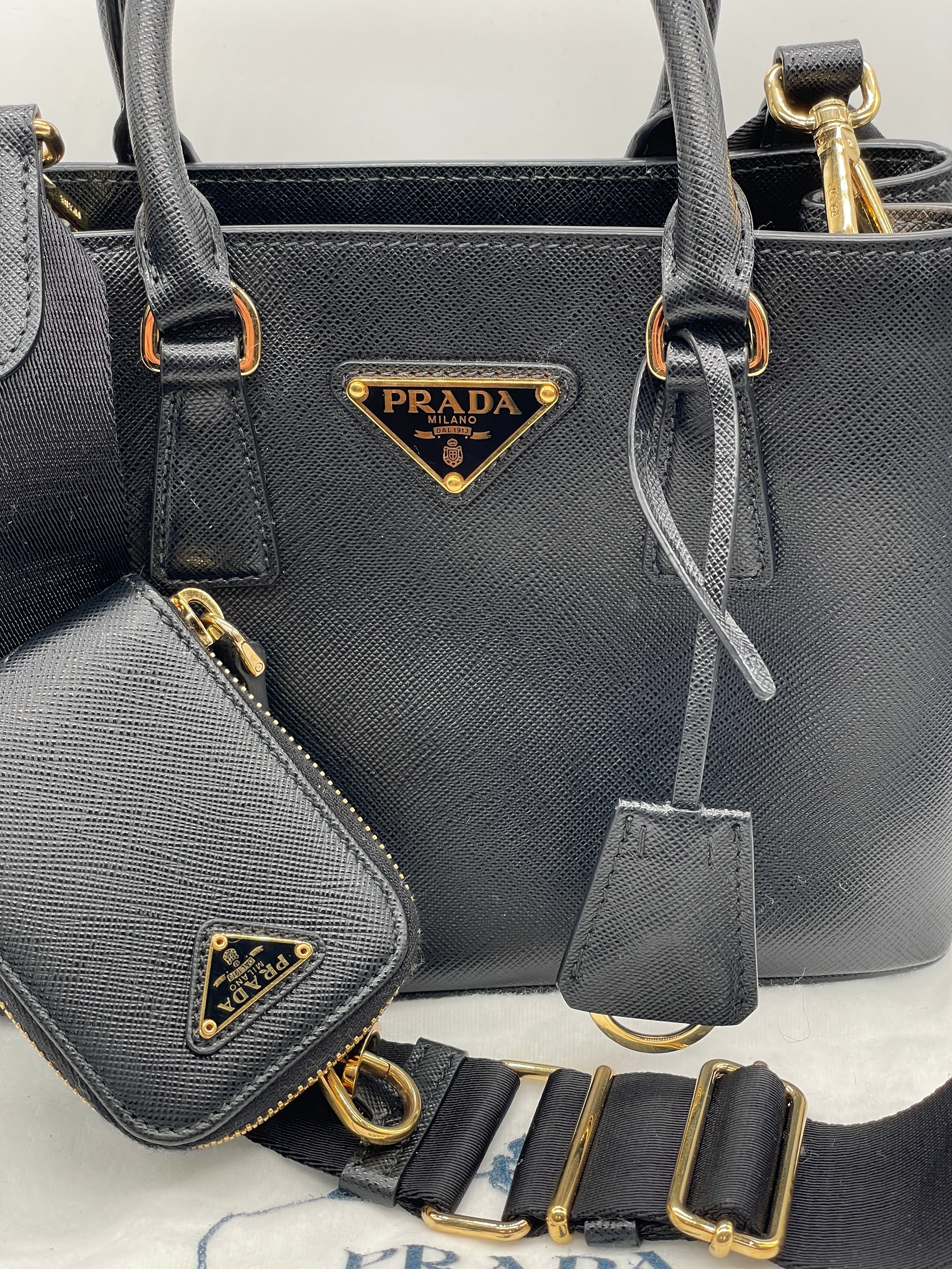 Black Ladies Prada Bag