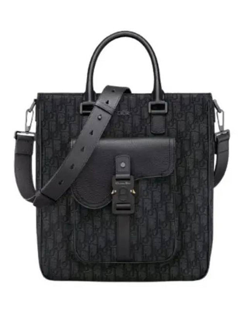 Saddle Bag Tote Bag Black Dior