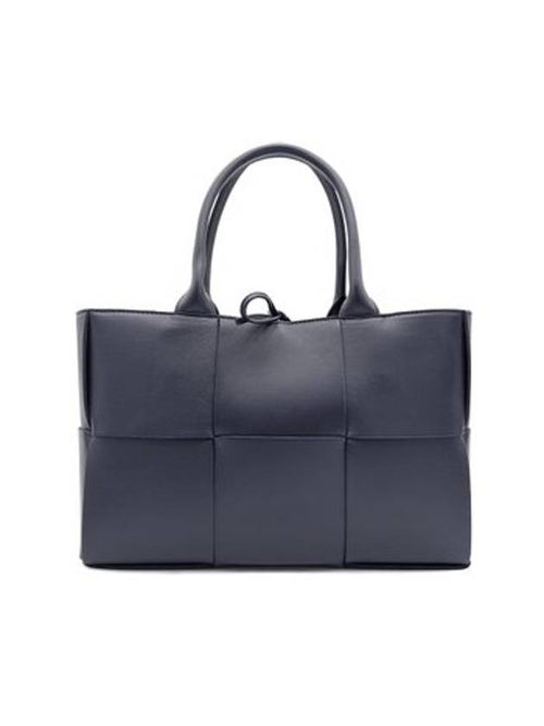 Bottega Veneta Arco Intrecciato Small Tote Bag Black