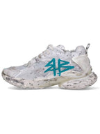 Balenciaga Runner Graffiti Low Top Sneakers White
