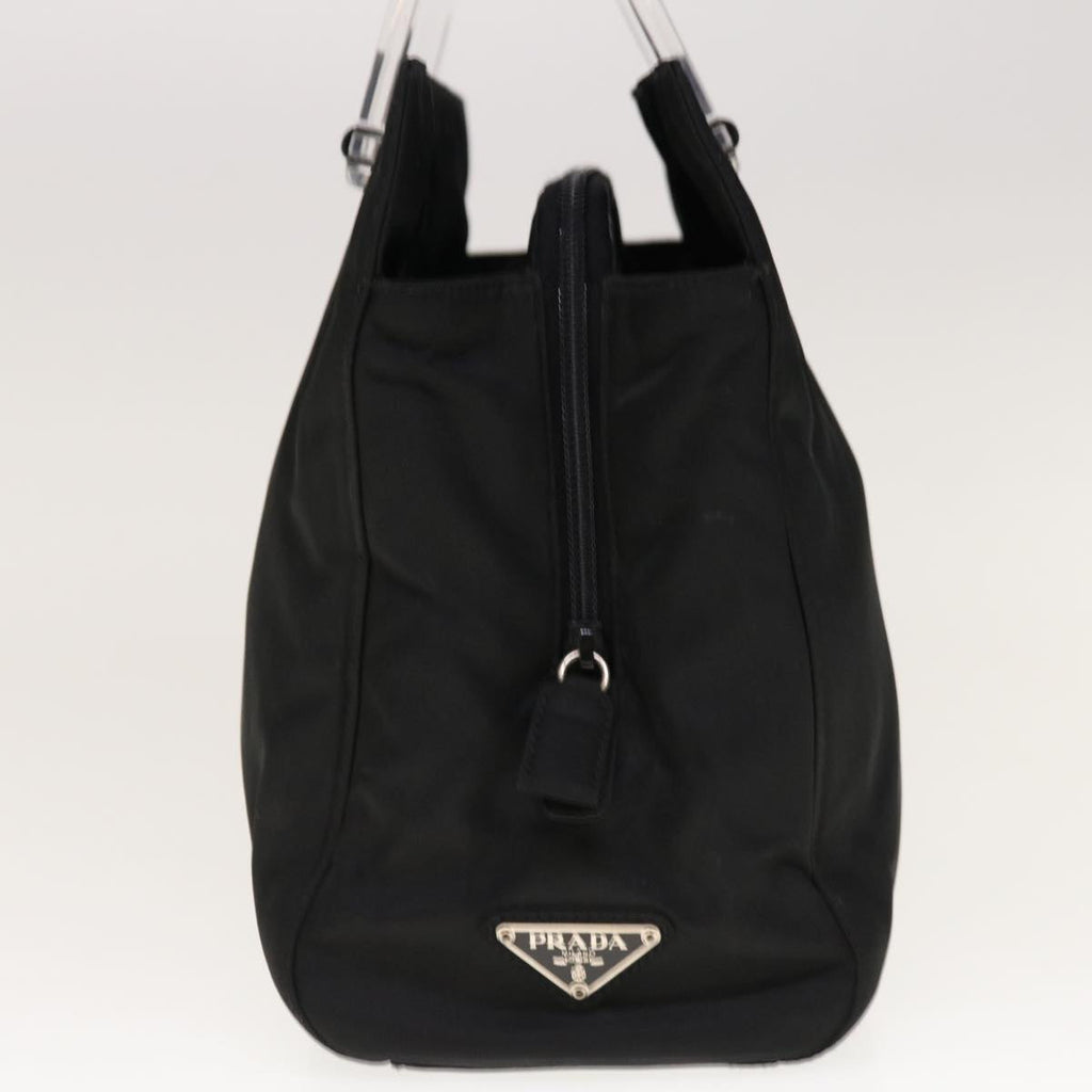 PRADA Hand Bag Nylon Black  65010