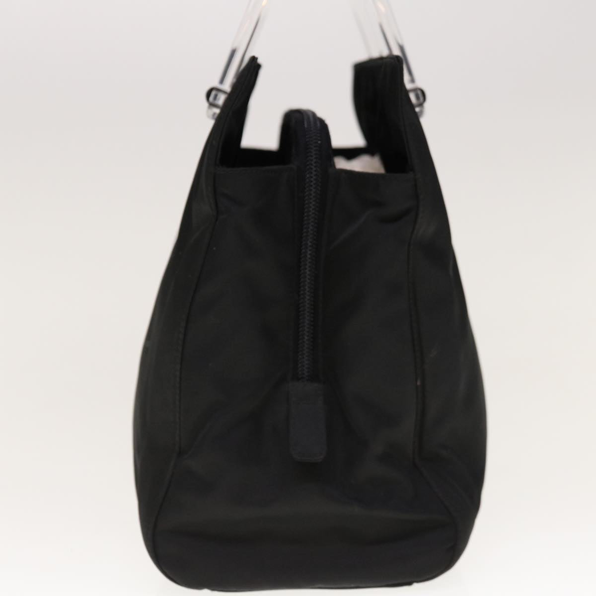 PRADA Hand Bag Nylon Black  65010