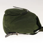 PRADA Backpack Nylon Khaki  65011