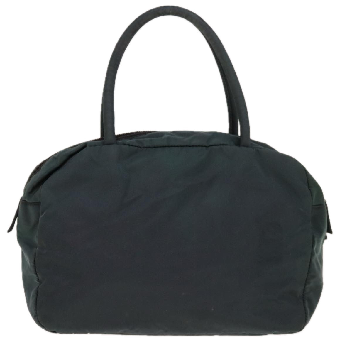 PRADA Hand Bag Nylon Green  65012
