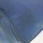 PRADA Hand Bag Nylon Light Blue 65045