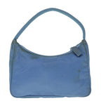 PRADA Hand Bag Nylon Light Blue 65045