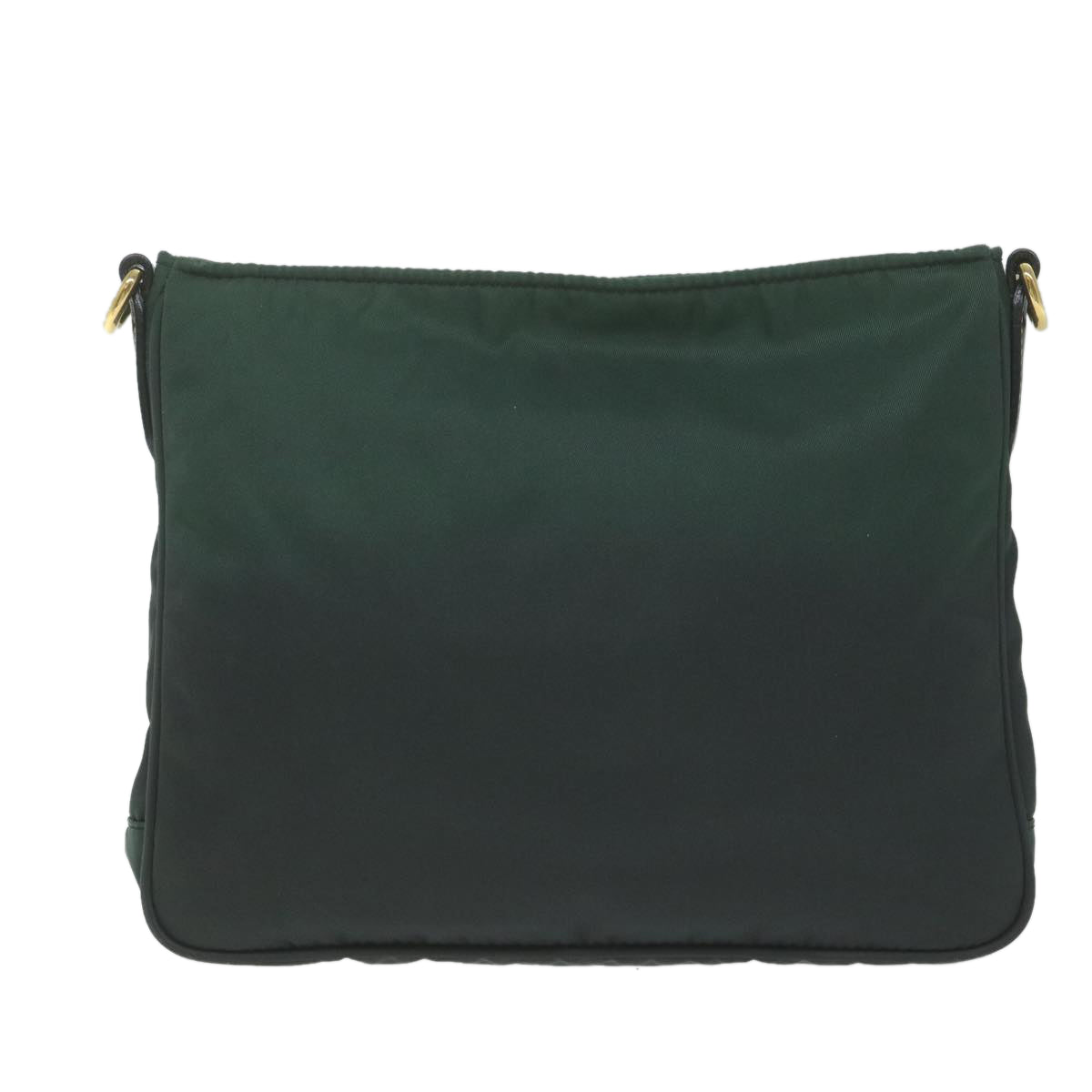 PRADA Shoulder Bag Nylon Green  65078
