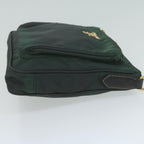 PRADA Shoulder Bag Nylon Green  65078