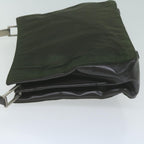 PRADA Hand Bag Nylon Khaki  65079