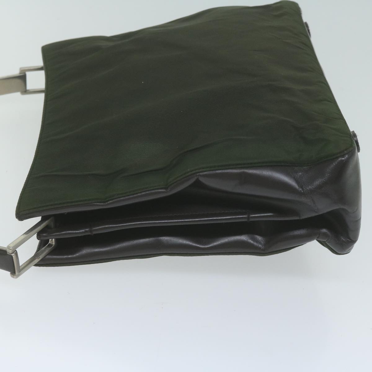 PRADA Hand Bag Nylon Khaki  65079