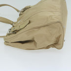 PRADA Tote Bag Nylon Beige  65080