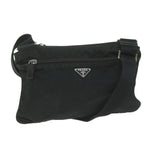 PRADA Shoulder Bag Nylon Black  65081