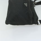 PRADA Shoulder Bag Nylon Black  65081
