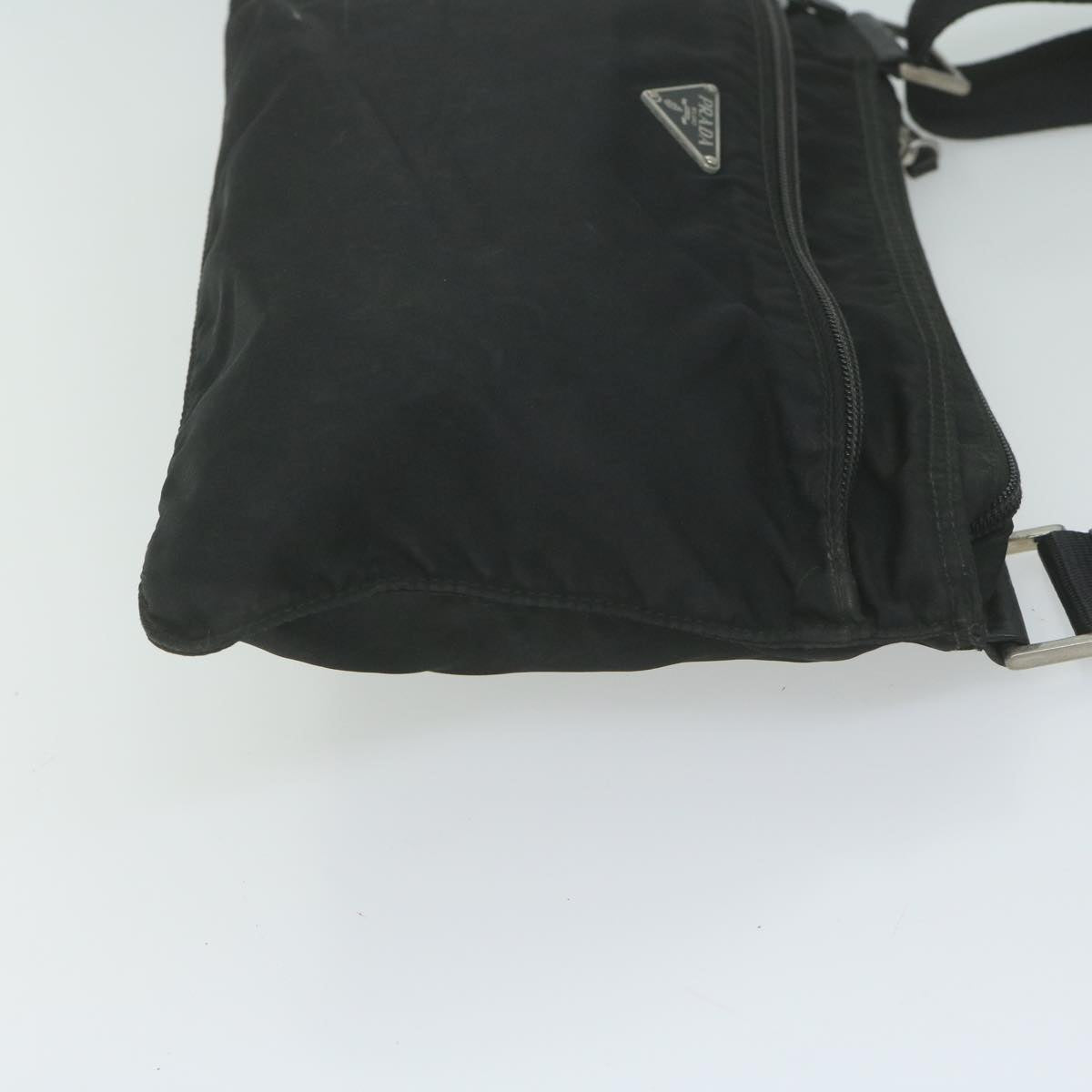 PRADA Shoulder Bag Nylon Black  65081