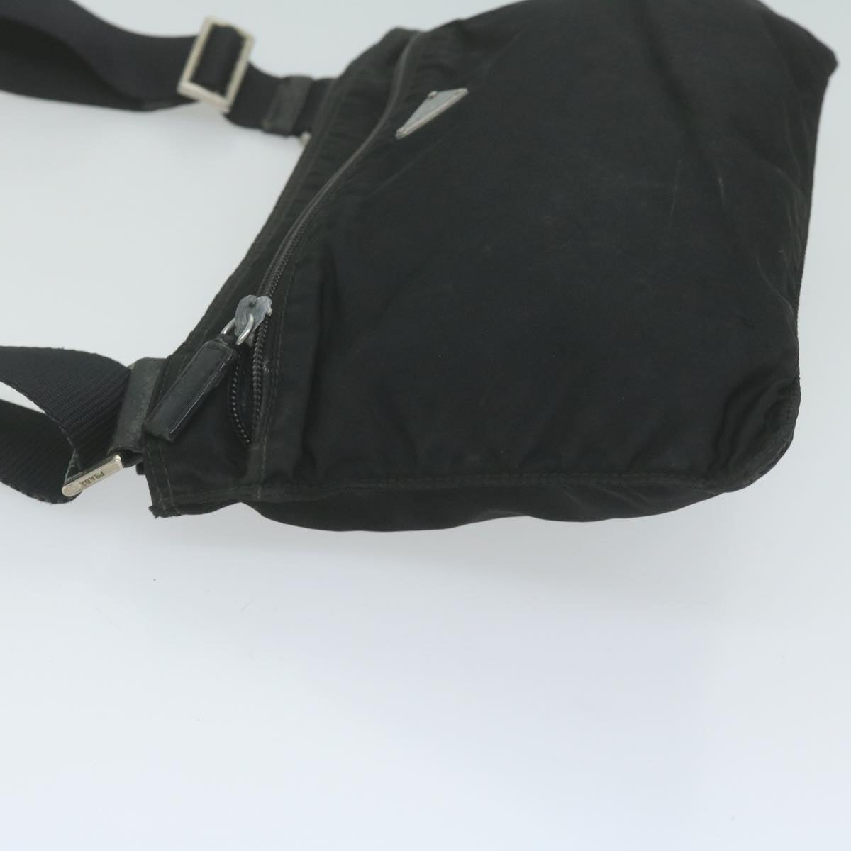 PRADA Shoulder Bag Nylon Black  65081