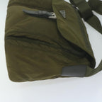 PRADA Shoulder Bag Nylon Khaki  65082