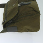 PRADA Shoulder Bag Nylon Khaki  65082
