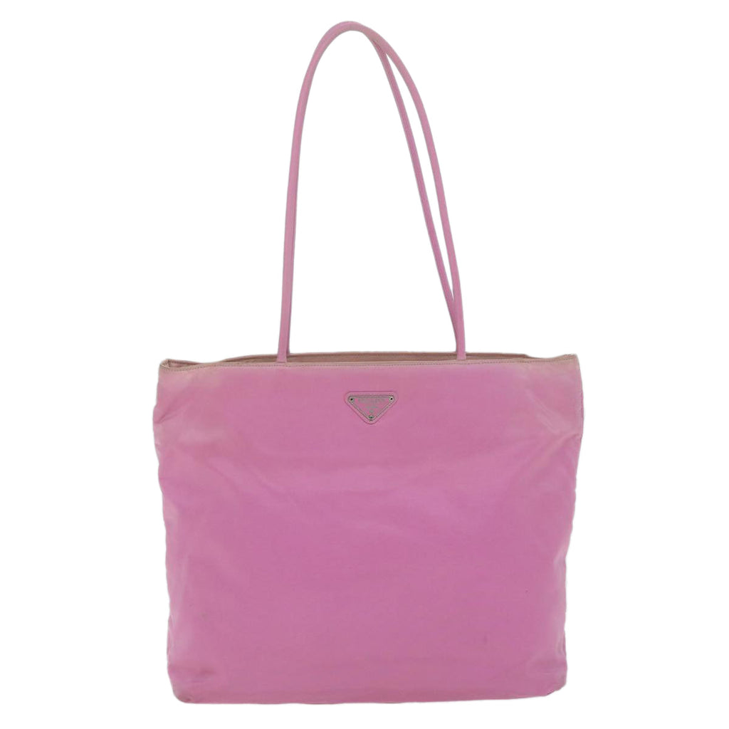PRADA Tote Bag Nylon Pink  65085