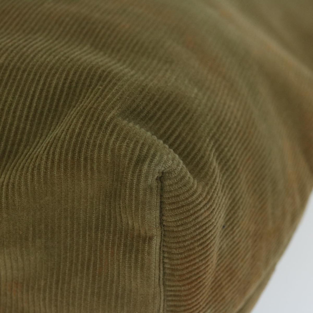 FENDI Tote Bag Corduroy Khaki65092