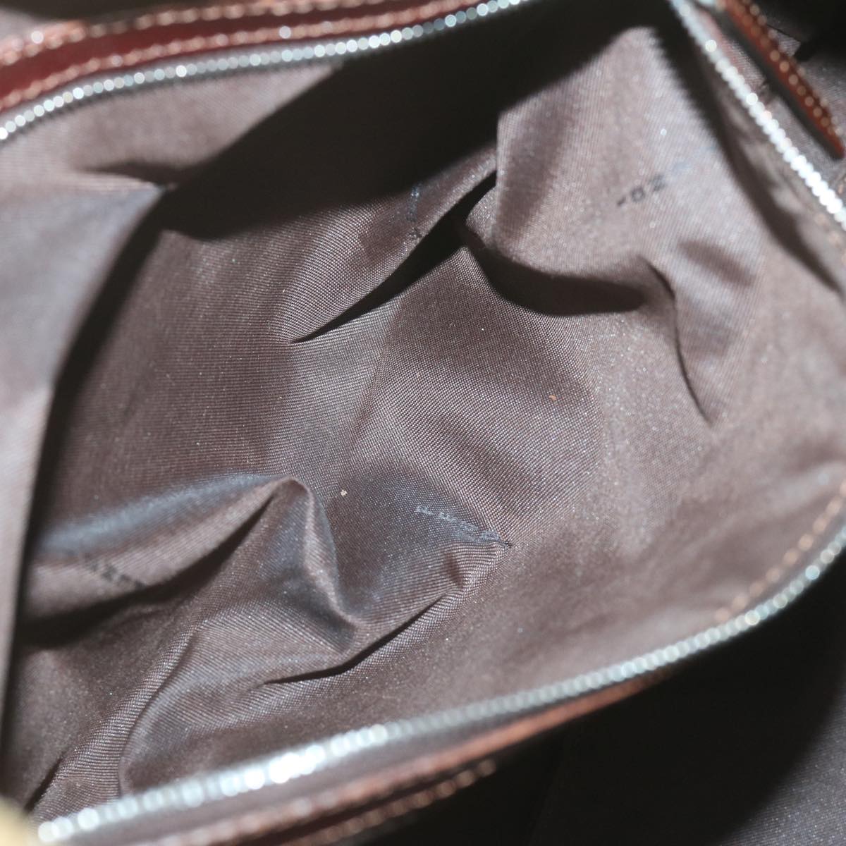 FENDI Tote Bag Corduroy Khaki65092