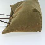 FENDI Tote Bag Corduroy Khaki65092