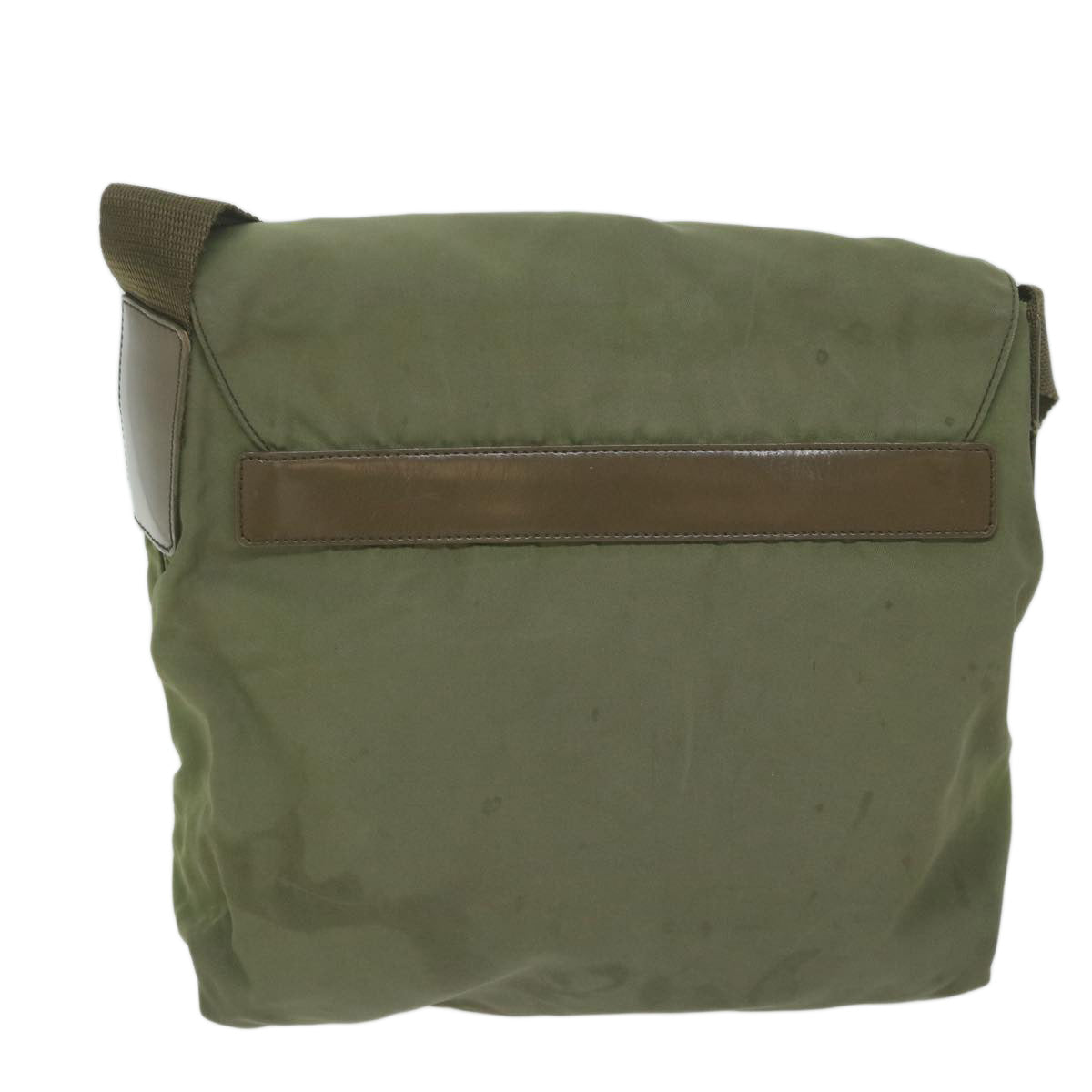 PRADA Shoulder Bag Nylon Khaki  65095
