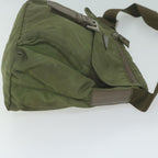 PRADA Shoulder Bag Nylon Khaki  65095