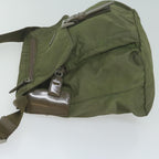 PRADA Shoulder Bag Nylon Khaki  65095