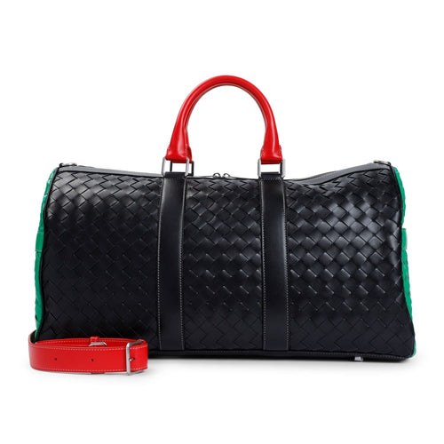 Bottega Veneta Men's Colorblock Duffle in Black | Size UNICA | 781053V4GA1