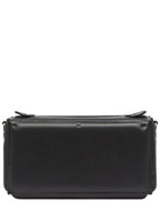 Fendi Trunk Soft Padded Leather Tote Bag Black