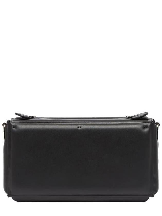 Fendi Trunk Soft Padded Leather Tote Bag Black