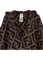 Fendi Brown Cashmere Poncho FXX711AEOSF0QE1
