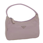 PRADA Hand Bag Nylon Pink  65136