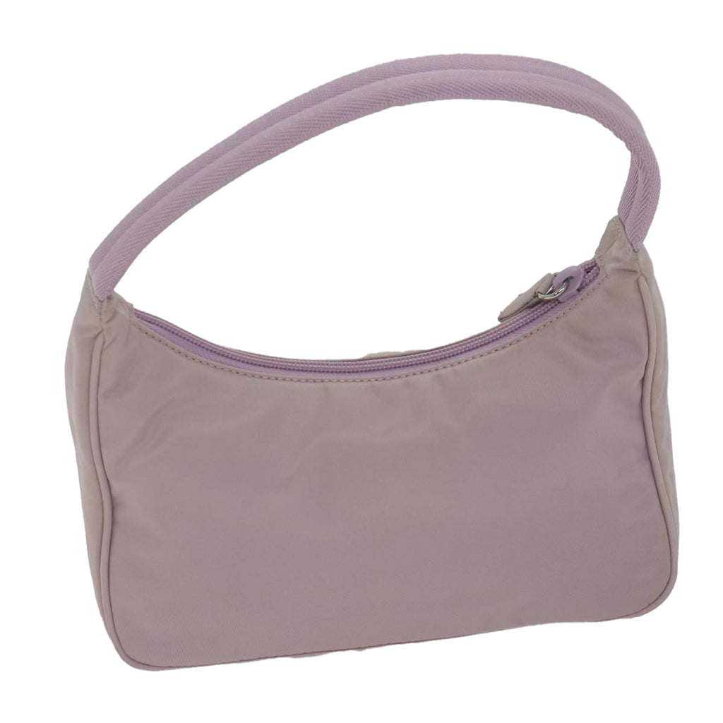 PRADA Hand Bag Nylon Pink  65136