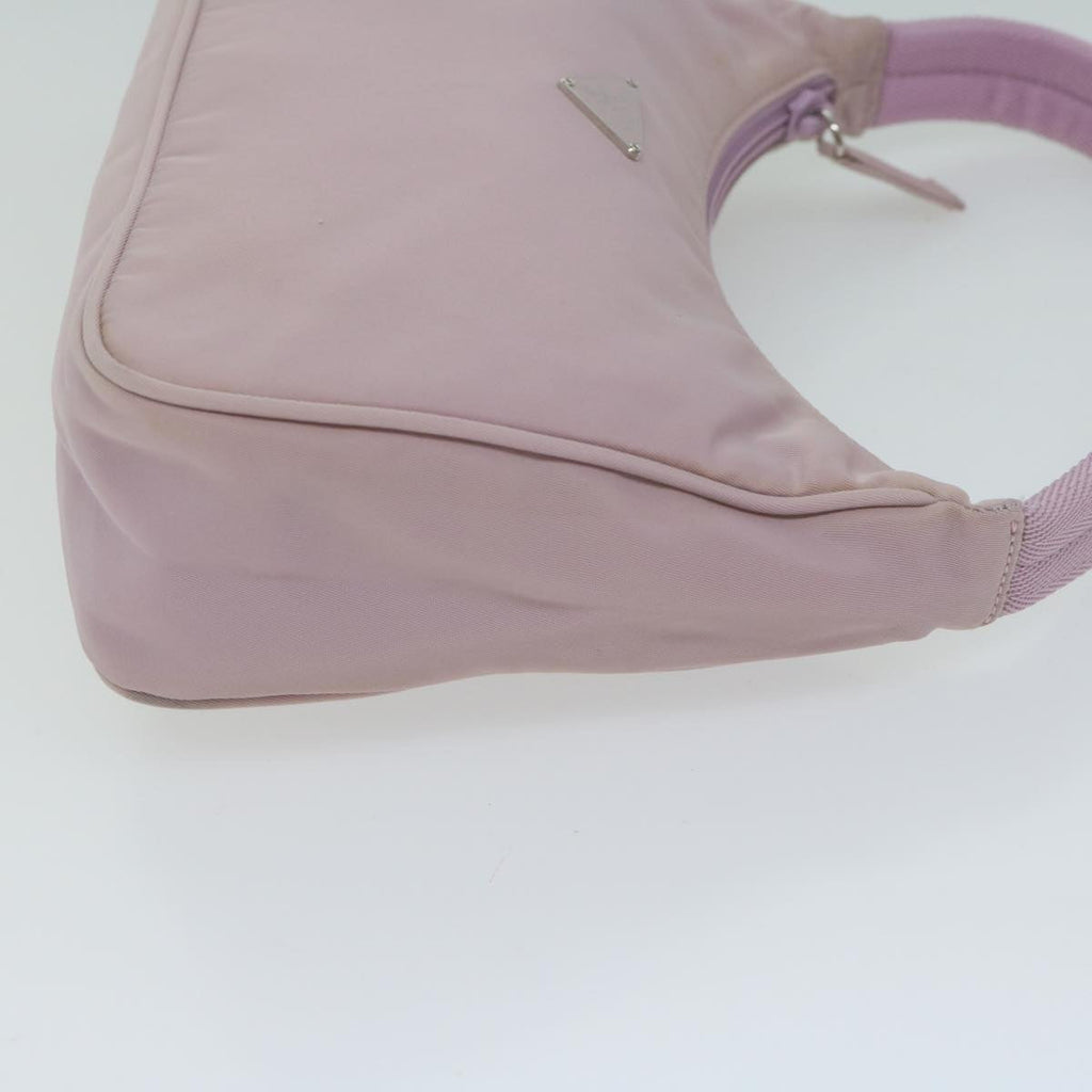 PRADA Hand Bag Nylon Pink  65136