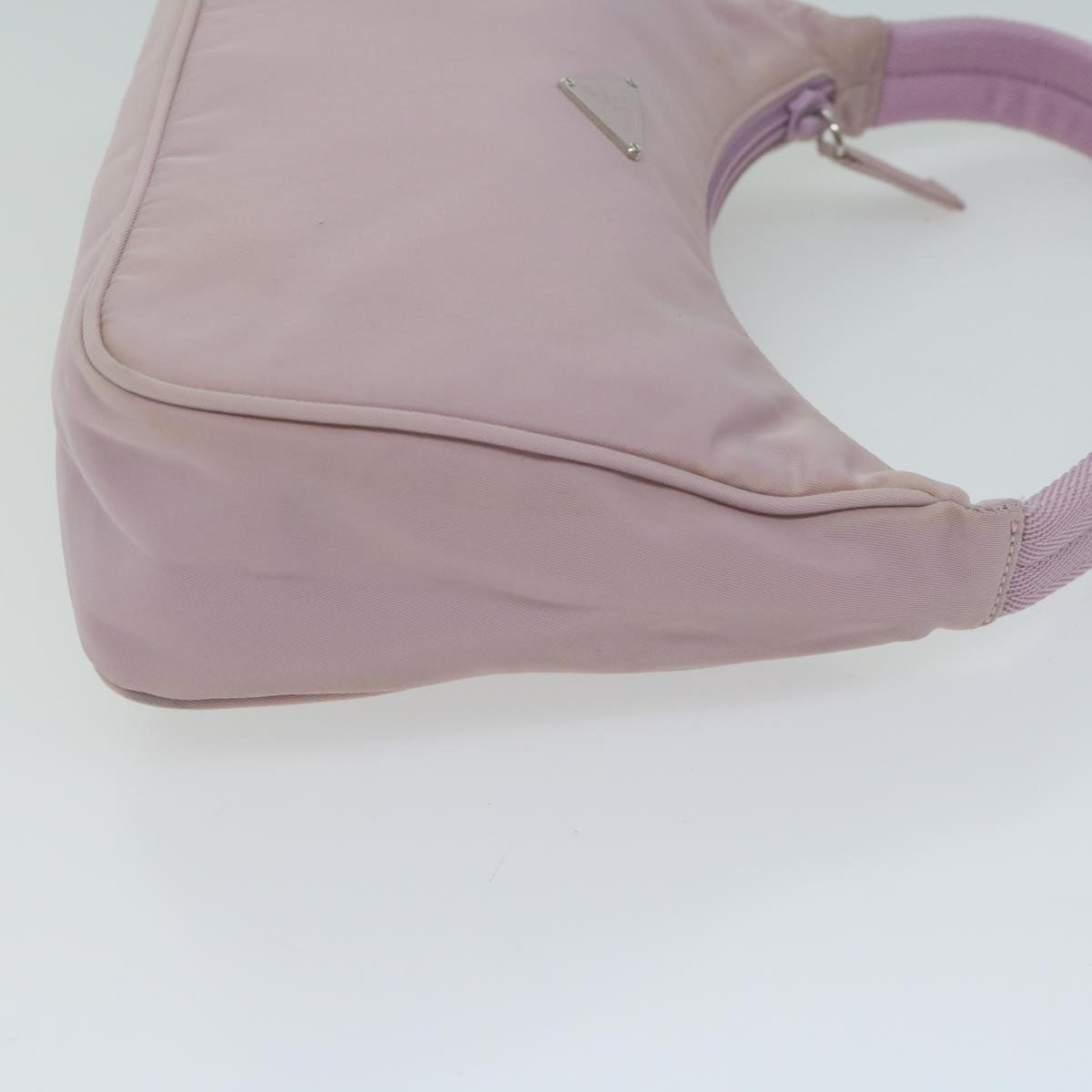 PRADA Hand Bag Nylon Pink  65136