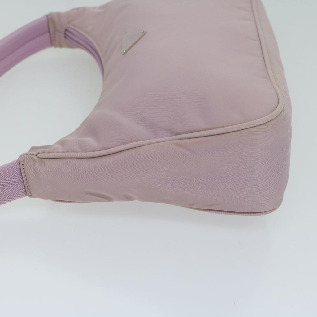 PRADA Hand Bag Nylon Pink  65136