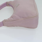 PRADA Hand Bag Nylon Pink  65136