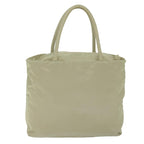 PRADA Tote Bag Nylon Cream  65170