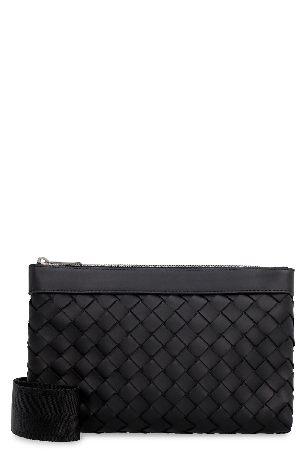 BOTTEGA VENETA Intrecciato Messenger Handbag - 26 CM x 16 CM x 9 CM