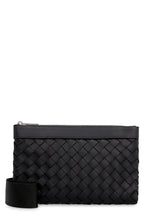 BOTTEGA VENETA Intrecciato Messenger Handbag - 26 CM x 16 CM x 9 CM
