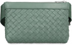 BOTTEGA VENETA Intrecciato Duo Crossbody Handbag - 24 cm x 16 cm x 8 cm