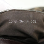 FENDI Zucca Canvas Mamma Baguette Shoulder Bag Brown Black65243A