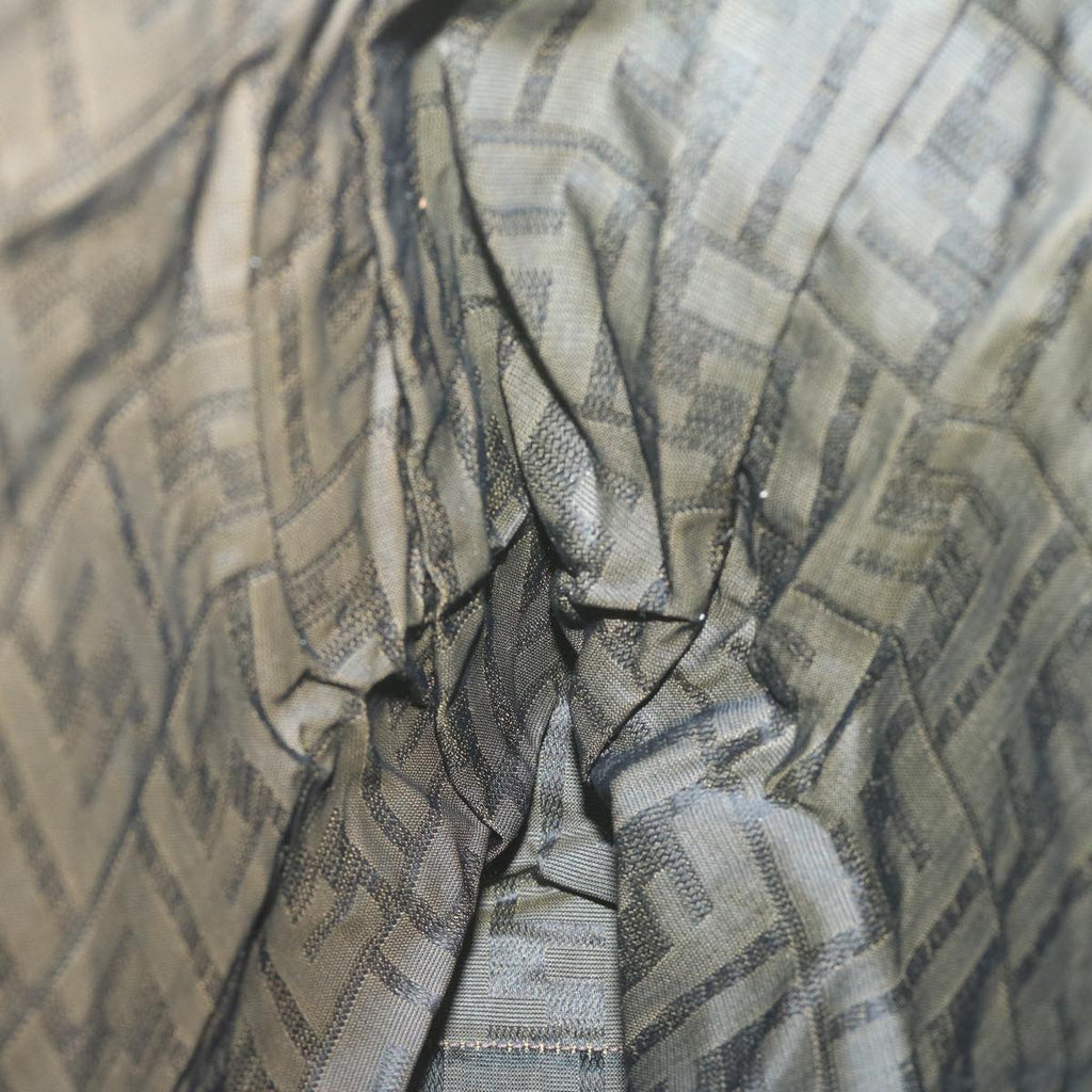 FENDI Zucca Canvas Hand Bag Black Brown65271